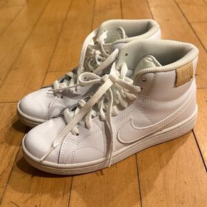 Nike White High-Top Sneakers